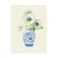 Trademark Fine Art Danhui Nai 'Floral Chinoiserie II' Canvas Art, 35x47 WAP11790-C3547GG